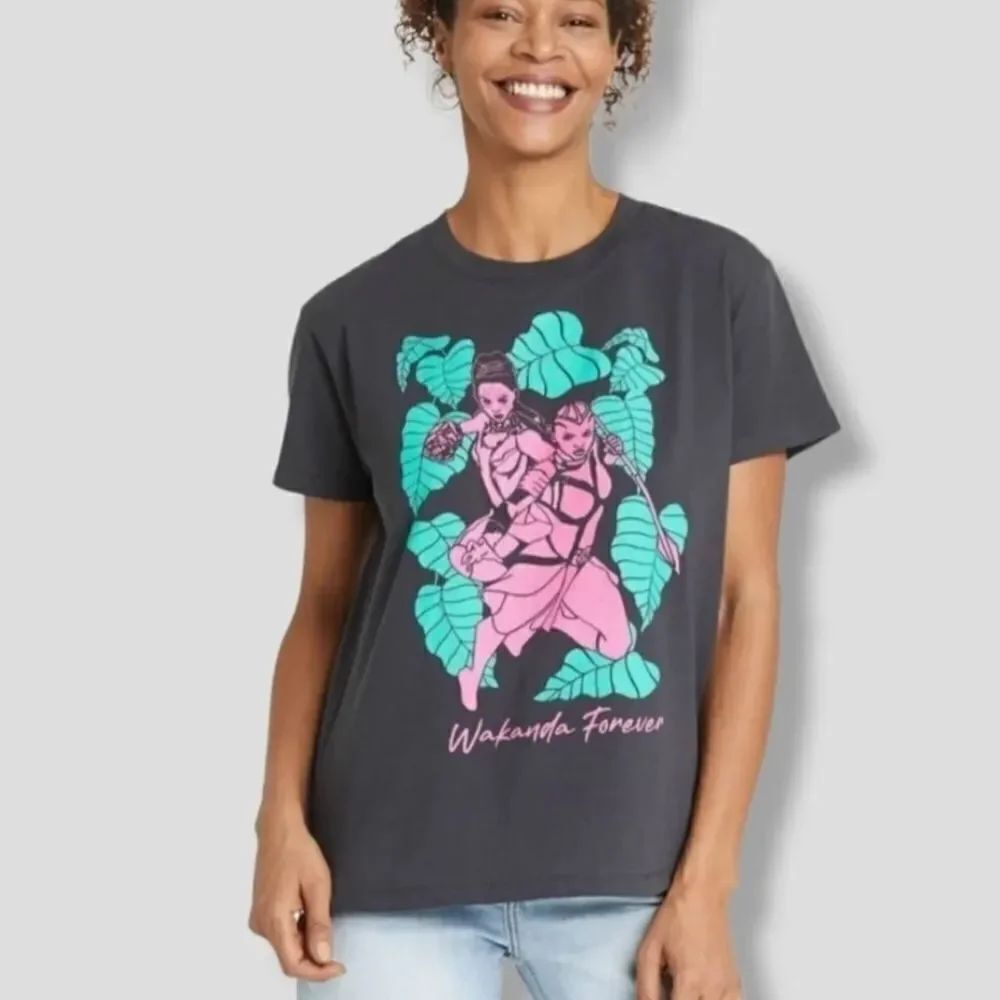 Marvel Wakanda Forever Phantom Tee - Picture 1 of 3